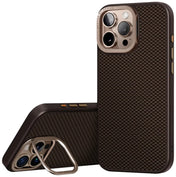 UNIQ HYBRID IPHONE 16 PRO MAGCLICK CHARGING KEVA MAX WITH CAMERA STAND - UMBER (BROWN)