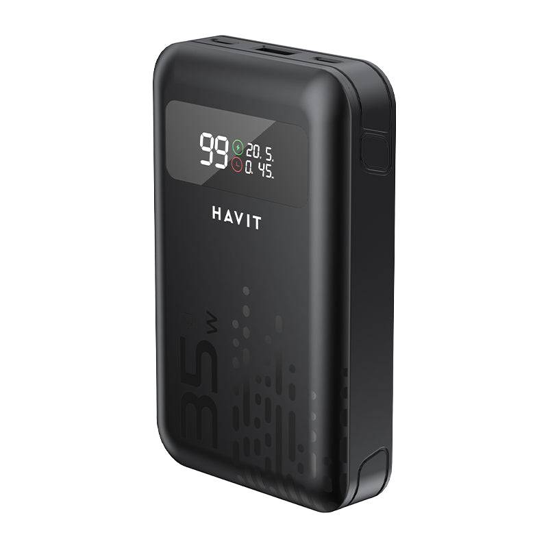 Havit 45W 10,200mAh Power Bank - Black