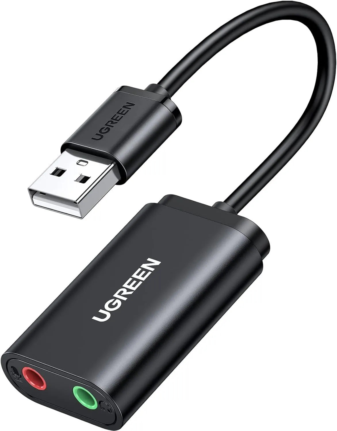 UGREEN USB 2.0 External Sound Adapter - Black