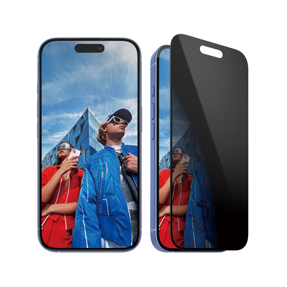 PanzerGlass Privacy Screen Protector, Ultra-Wide Fit for iPhone 16