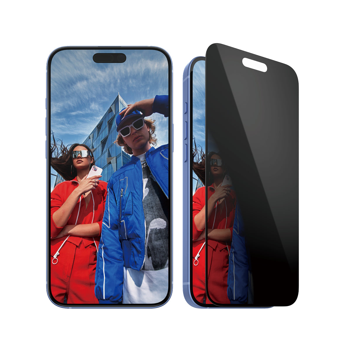 PanzerGlass Privacy Screen Protector, Ultra-Wide Fit for iPhone 16 Plus