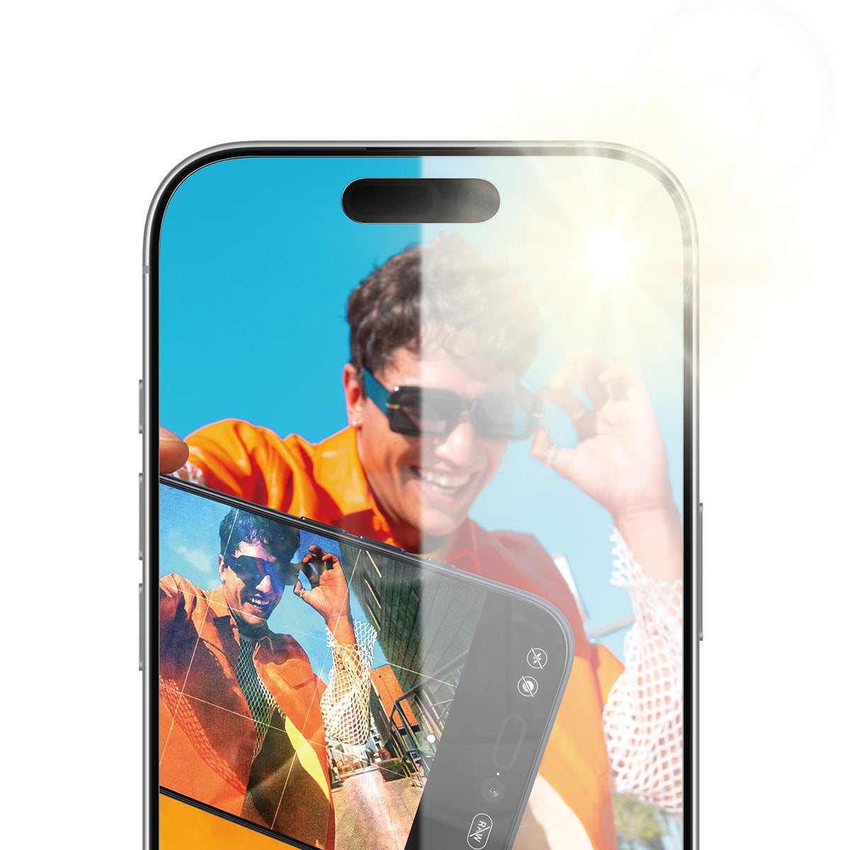 PanzerGlass Anti-Reflective Armor Screen Protector, for iPhone 17 6.3"
