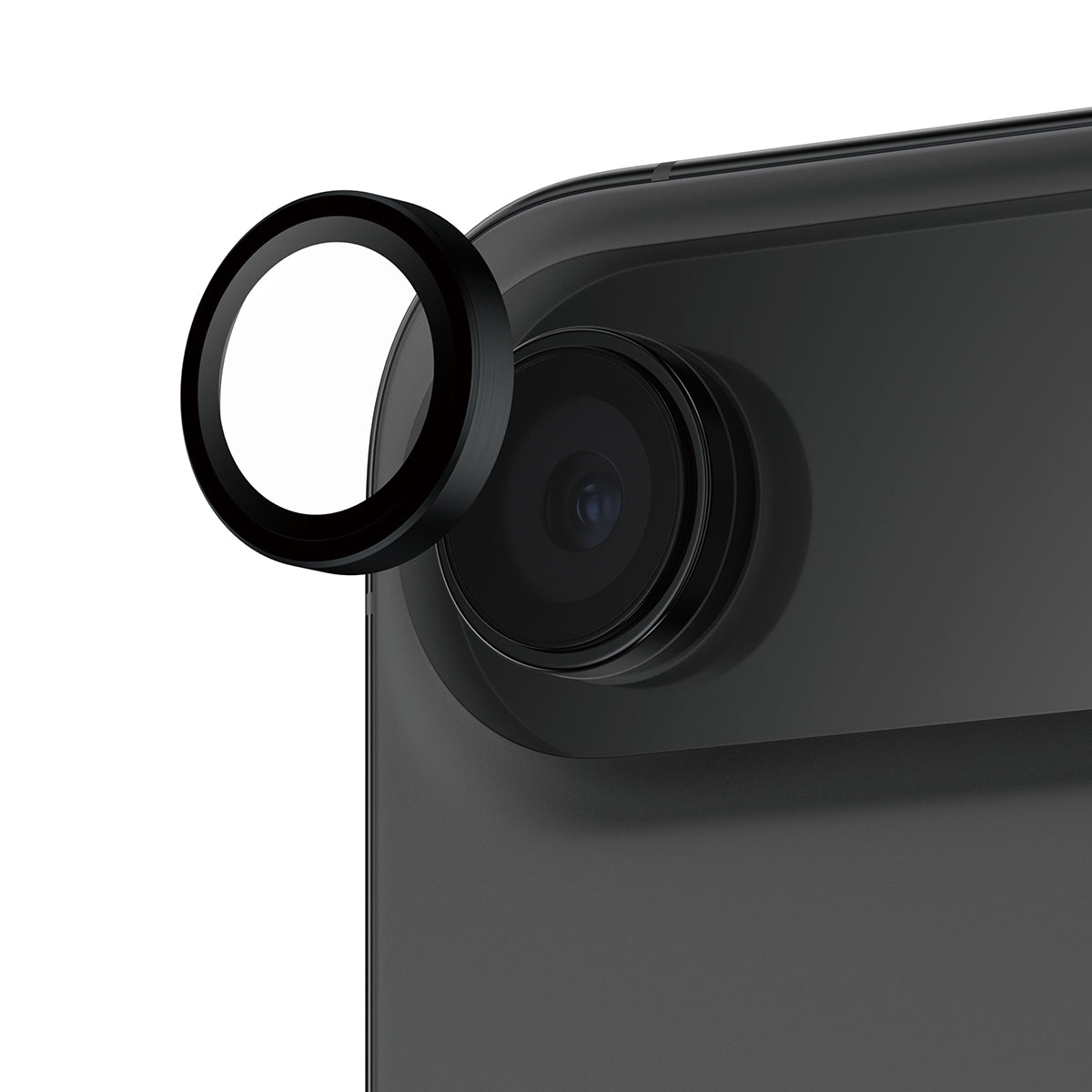 PanzerGlass Hoops Camera Lens Protector, for iPhone 17 Air 6.6" | Black