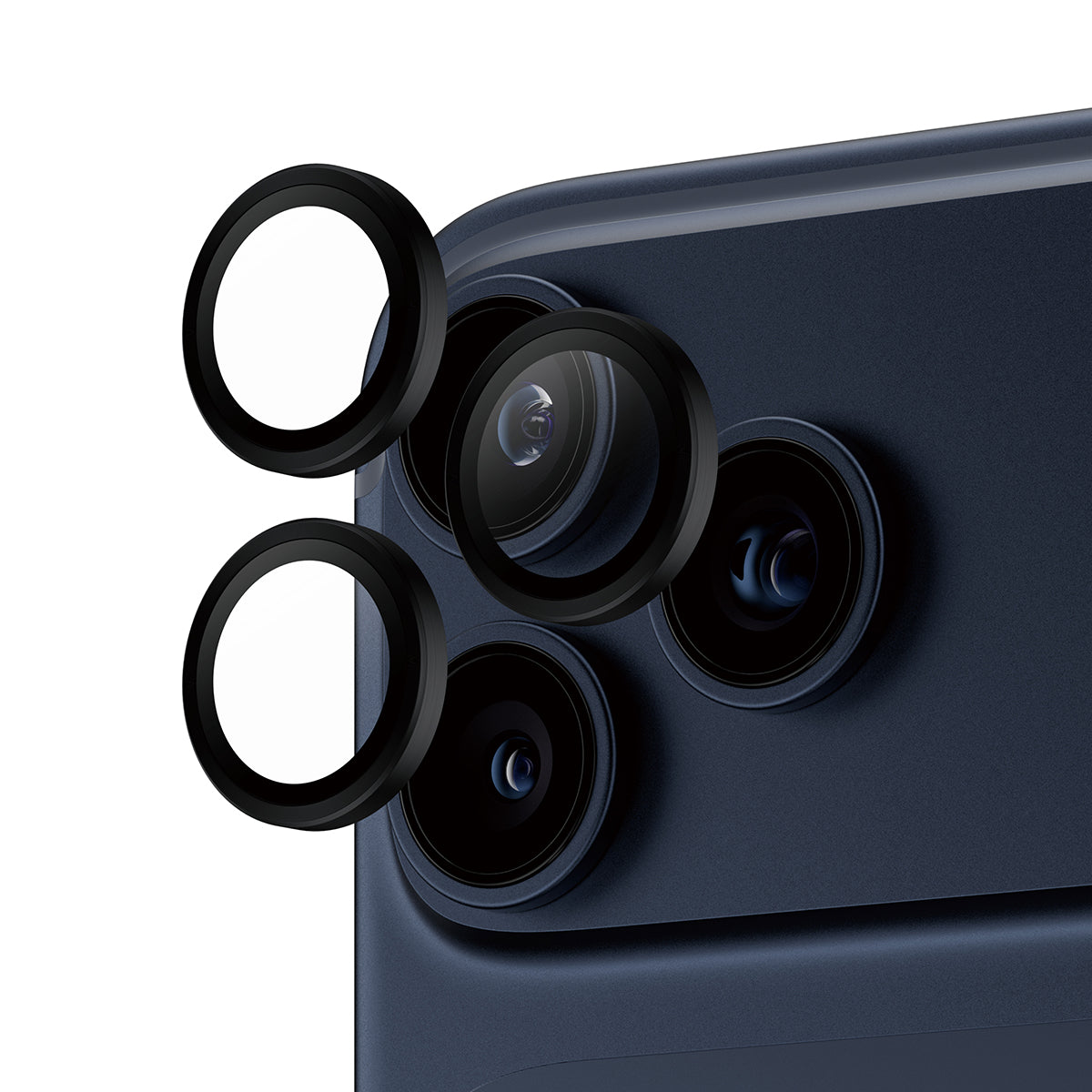 PanzerGlass Hoops Camera Lens Protector, for iPhone 17 Pro / Pro Max | Black