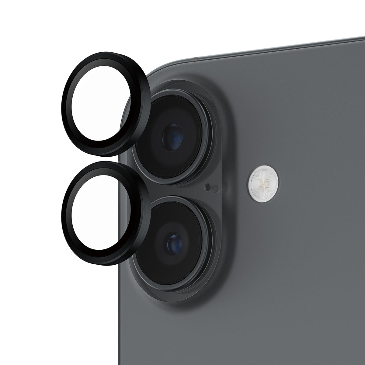 PanzerGlass Hoops Camera Lens Protector, for iPhone 17 6.3" | Black