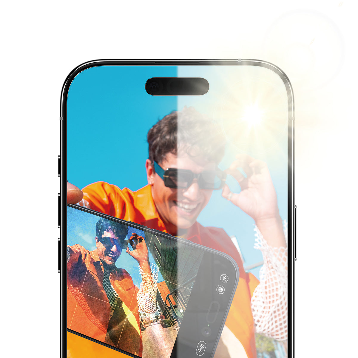 PanzerGlass Anti-Reflective Armor Screen Protector, for iPhone 17 Air 6.6"