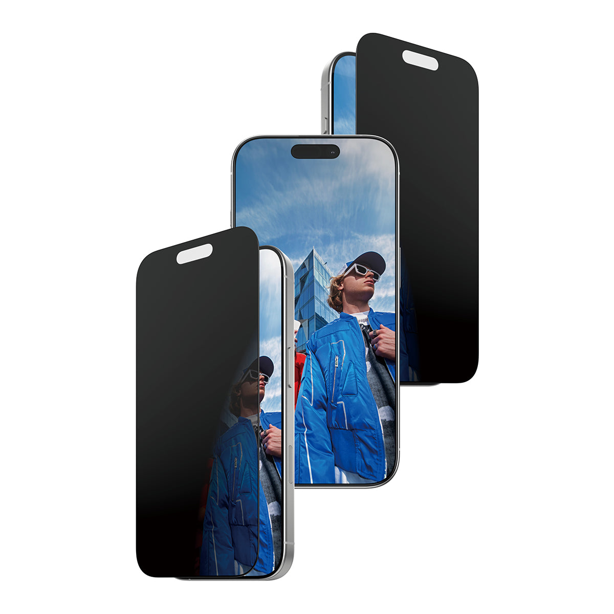 PanzerGlass Privacy Screen Protector, Ultra-Wide Fit 6.3" for iPhone 17