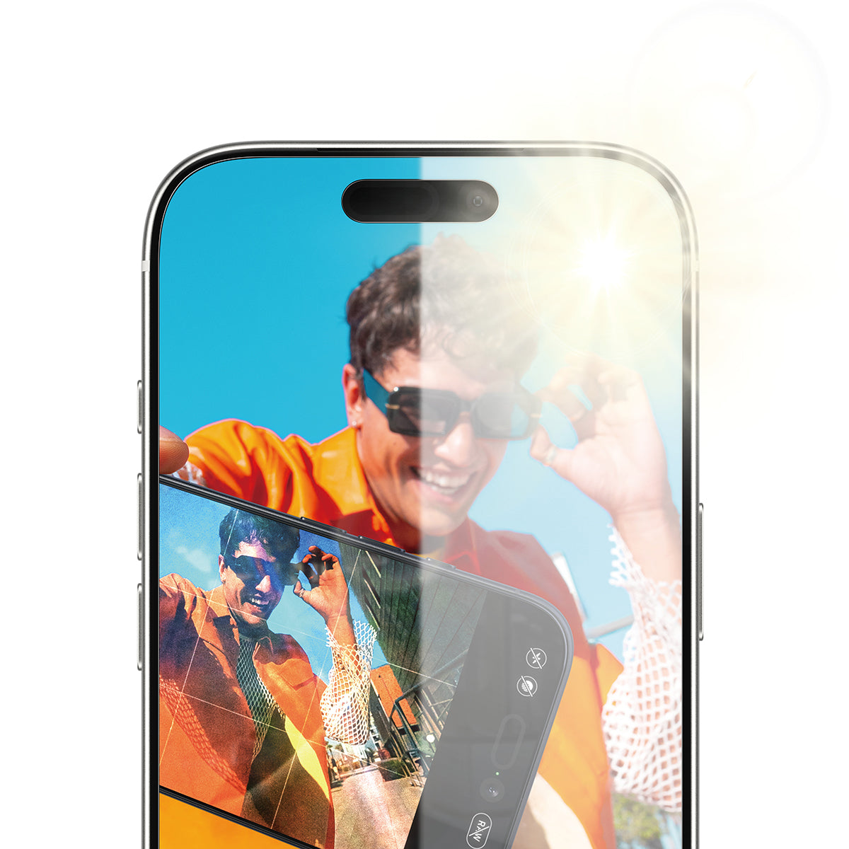 PanzerGlass Anti-Reflective Armor Screen Protector, for iPhone 17 Pro 6.3"