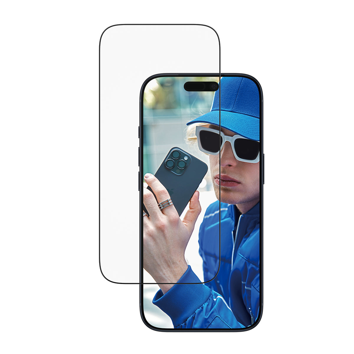 PanzerGlass Screen Protector, Ultra-Wide Fit 6.3" for iPhone 17 Pro