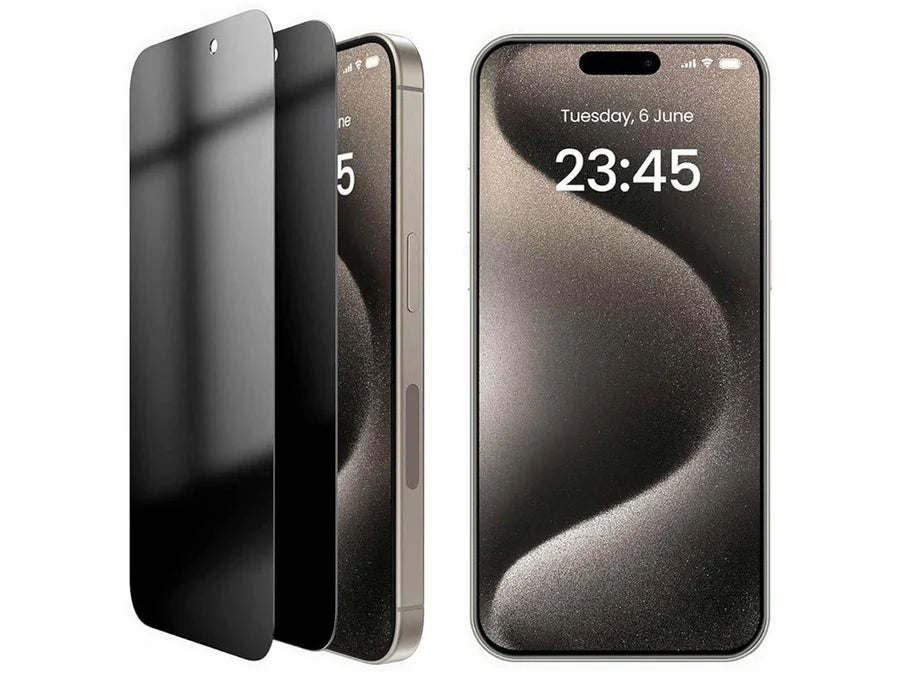 حماية شاشة بميزة الخصوصية من UGREEN لهاتف iPhone 15 Pro