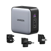 UGREEN Nexode 65W 3-Port GaN Fast Charger Black