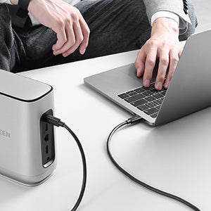UGREEN USB-C to USB-C Thunderbolt 4 Cable 0.8m (Black)US501 100W product image 6