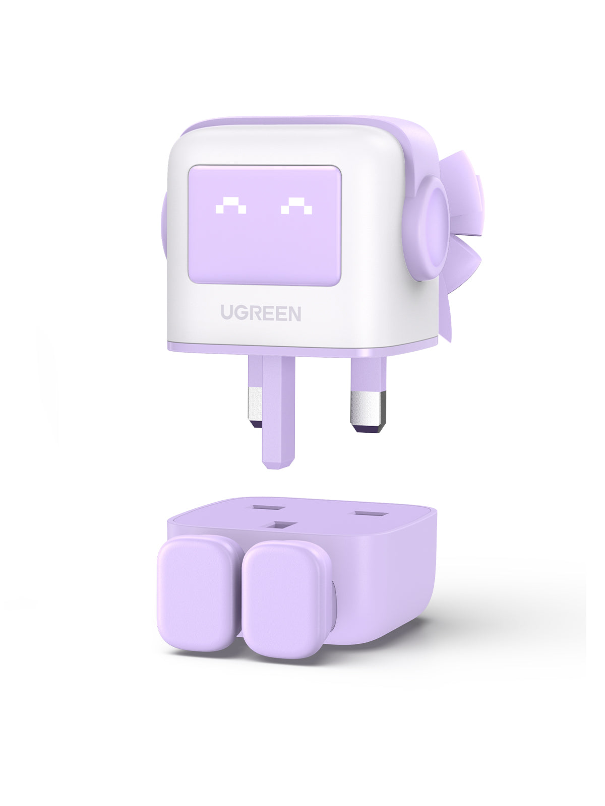 UGREEN Uno RG 65W 3-Port GaN Fast Charger UK Purple 35292 product image 1