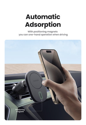 UGREEN Magnetic Car Wireless Charger 15W (Black) product image 9
