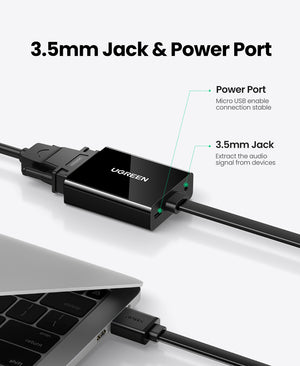 UGREEN HDMI to VGA Converter 25cm (Black) product image 10