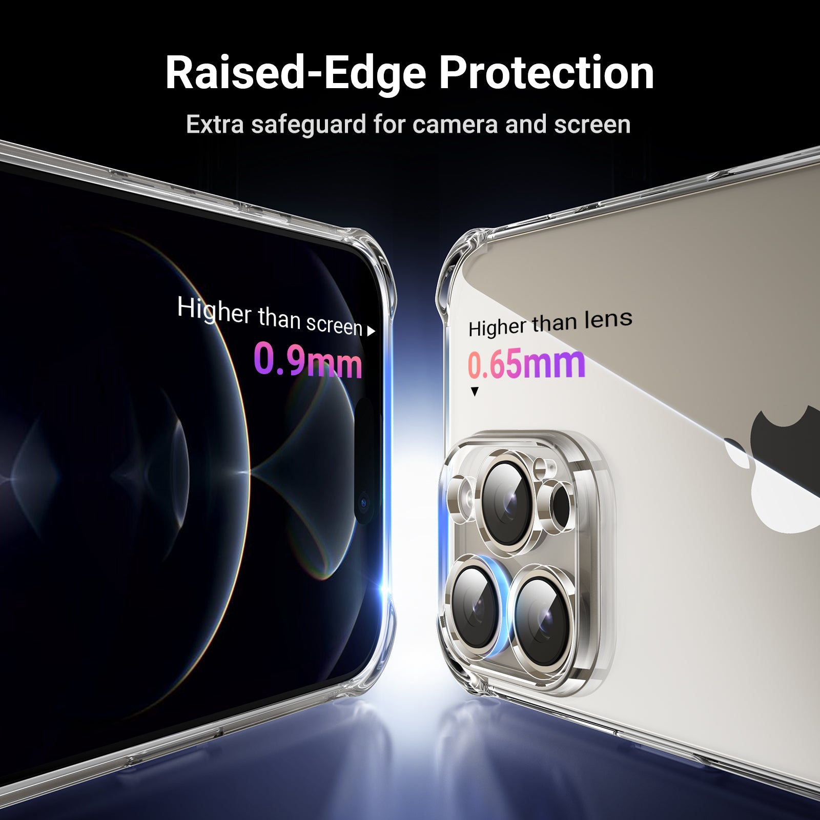 UGREEN Bright Cushion Protective Case for iPhone 16 Pro (Clear) product image 2