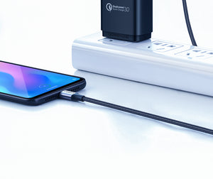 UGREEN USB-A 2.0 to USB-C Cable Nickel Plating Aluminum Braid 1.5m (Black) 18W product image 14