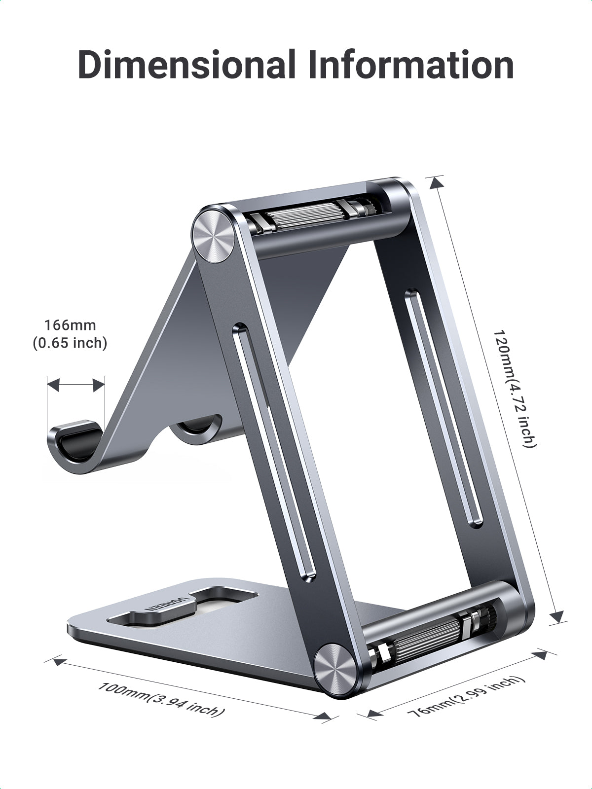 UGREEN Phone Holder with Roller LP263 Silver product image 1