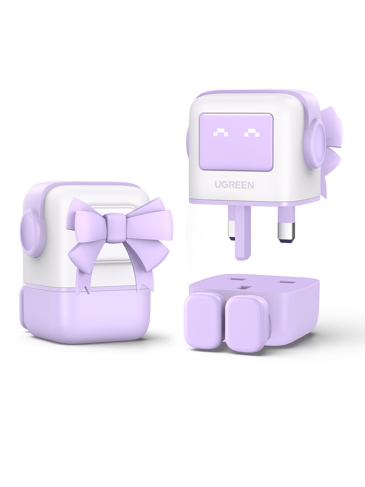 UGREEN Uno RG 65W 3-Port GaN Fast Charger UK Purple 35292 product image 13