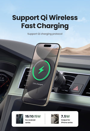 UGREEN Magnetic Car Wireless Charger 15W (Black) product image 2