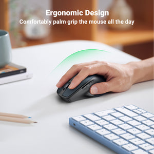 UGREEN Ergonomic Wireless Mouse (Blue) product image 5