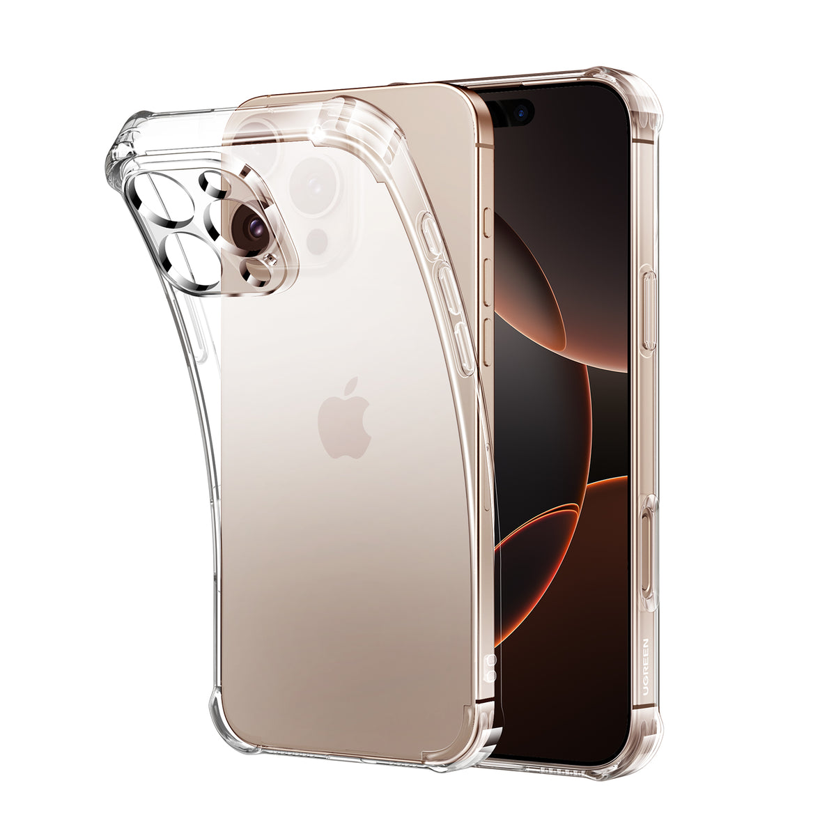 UGREEN Bright Cushion Protective Case for iPhone 16 Pro (Clear) product image 5