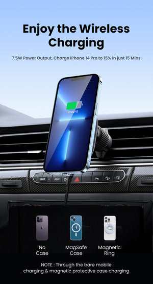 UGREEN Magnetic Car Wireless Charger 15W CD345 (Black) product image 6
