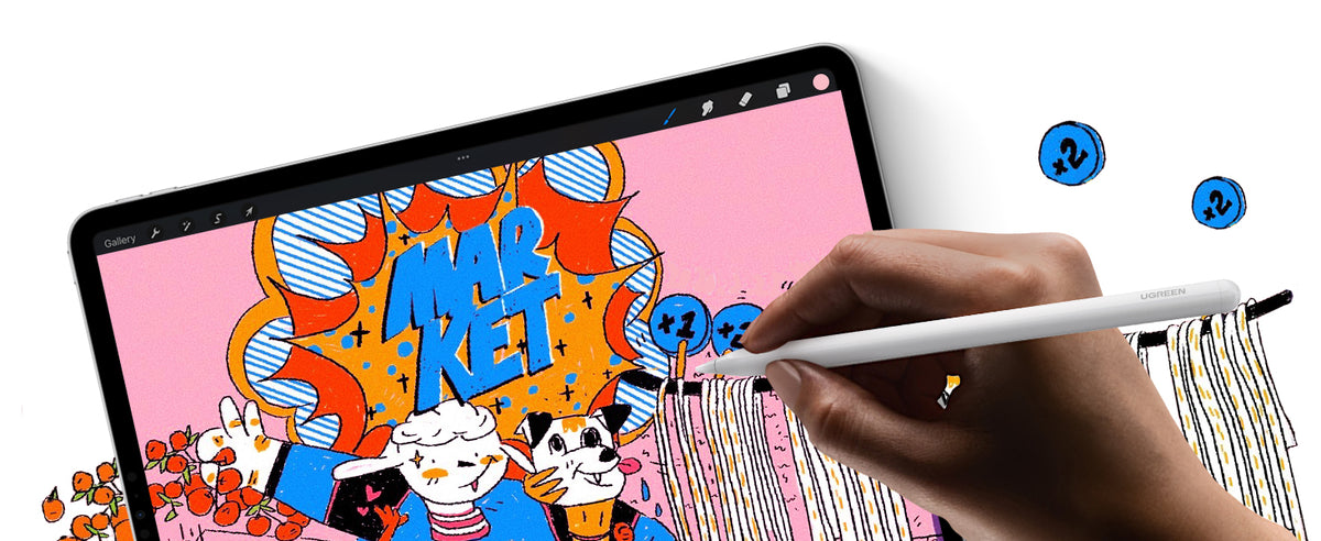 UGREEN Smart Stylus Pen for iPad (White) product image 7