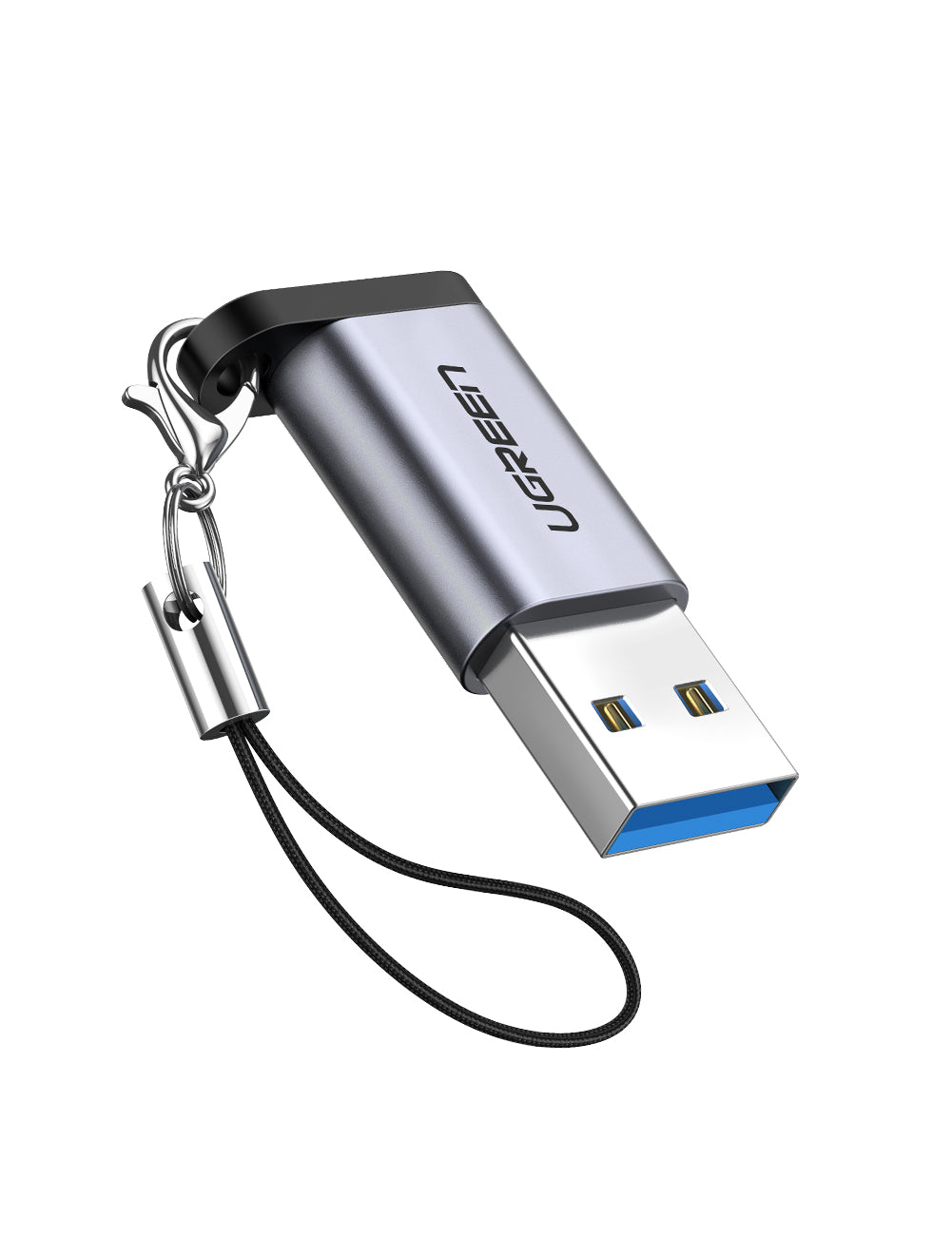 UGREEN USB-A 3.0 to USB-C Adapter (Gray) product image 7