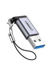 محول من USB-A 3.0 إلى USB-C من UGREEN - رمادي