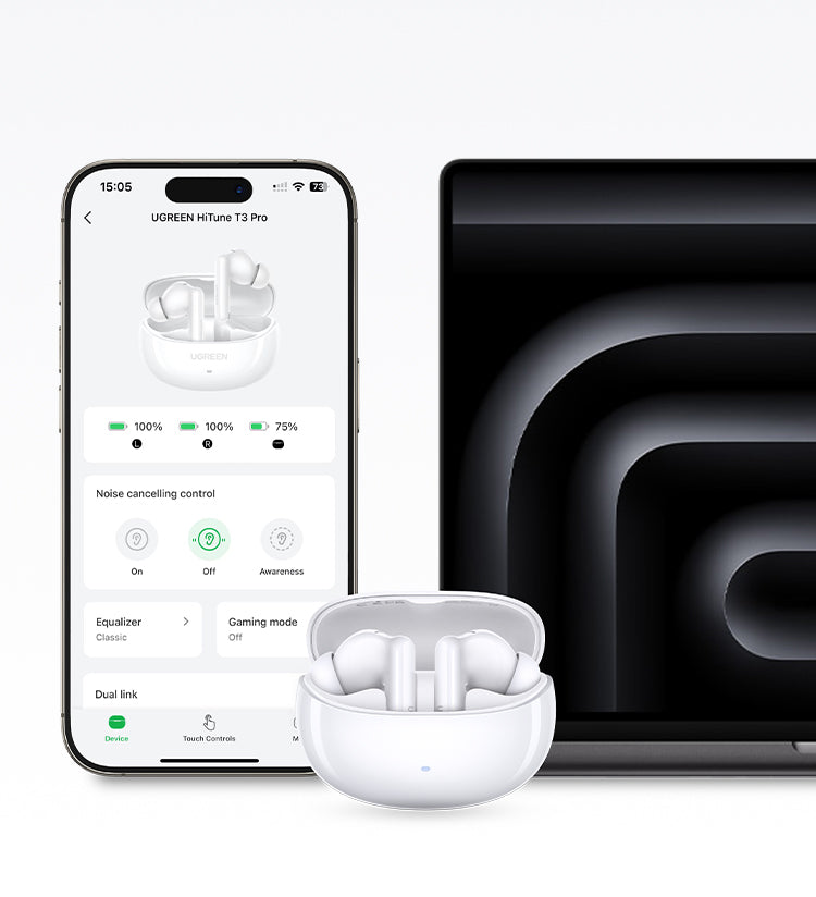 UGREEN HiTune T3 Pro Active Noise 35725 Earbuds product image 1