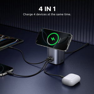 UGREEN 65W 2-in-1 GaN Desktop Fast Charger UK (Space Grey) product image 7