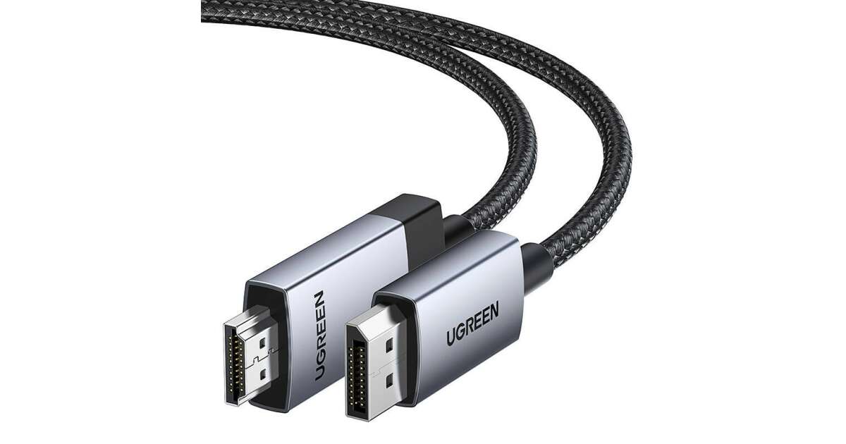 UGREEN DisplayPort to HDMI 4K Cable 3m black product image 2