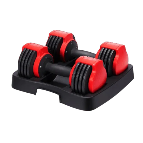 Kingsmith Adjustable Dumbbells 7.5 Kg Pair with Easy Carry Design