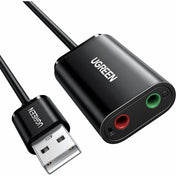 UGREEN USB 2.0 External Sound Adapter - Black